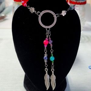 **PRICE DROP**Multicolor Lariat Necklace!